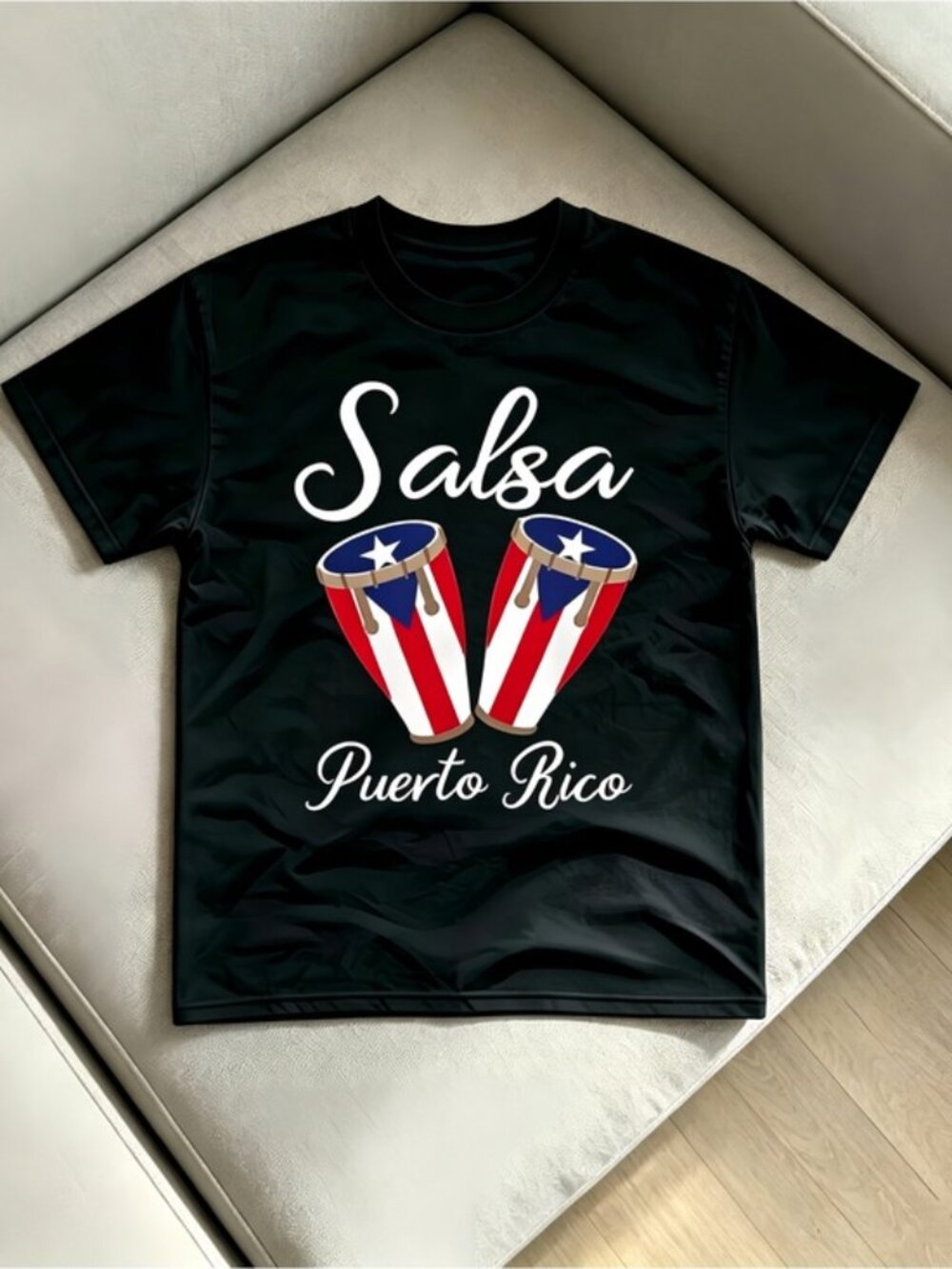Puerto Rico Salza Festival Conga Drum Latin Music Party Women Men T-shirt unisex